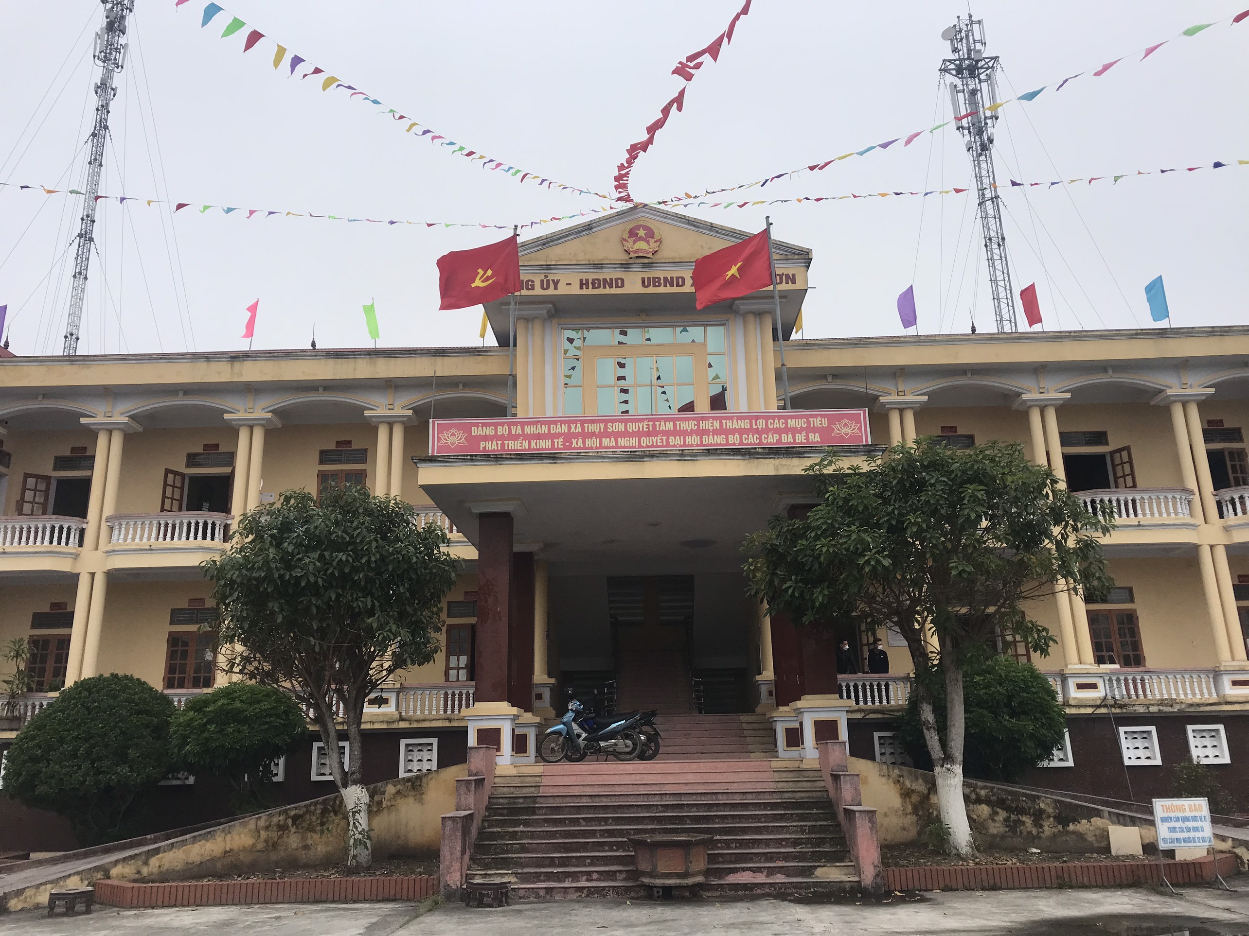 Ảnh trụ sở UBND xã Thuỵ Sơn