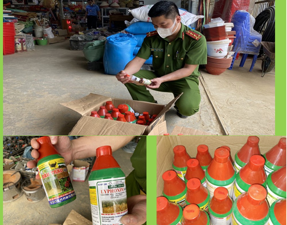 Phát hiện thuốc bảo vệ thực vật tại Lào Cai chứa chất cấm lưu hành
