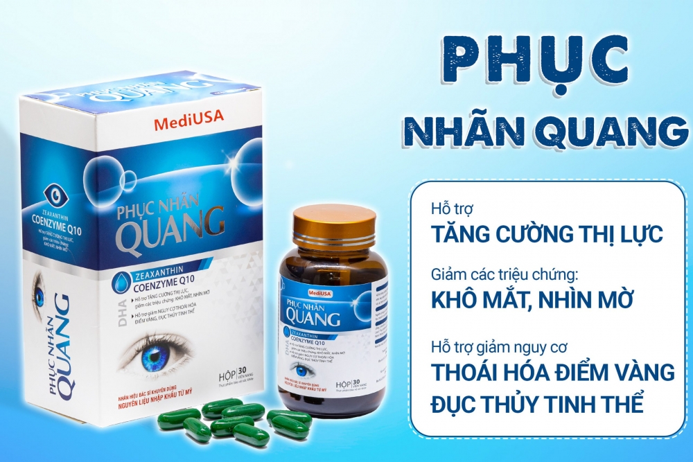 Cảnh báo sản phẩm Phục nhãn quang vi phạm quảng cáo