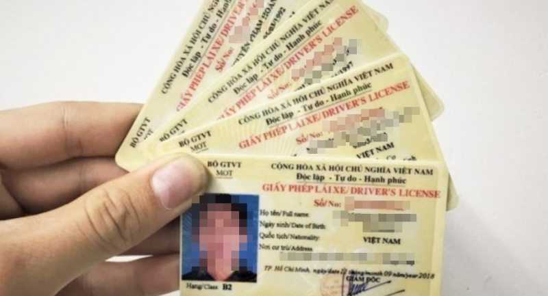Vĩnh Phúc: Bắt giữ đối tượng làm giả hồ sơ giấy phép lái xe mô tô