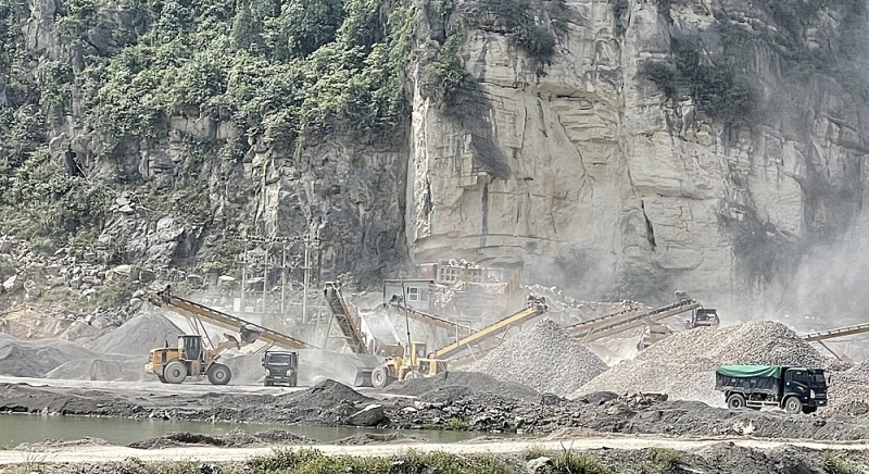 Ninh Bình: Xử phạt nhiều mỏ đá với số tiền 790 triệu đồng
