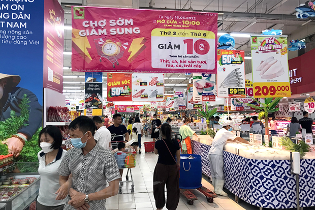 Hà Nội: Hỗ trợ người tiêu dùng nhiều siêu thị đồng loạt giảm giá