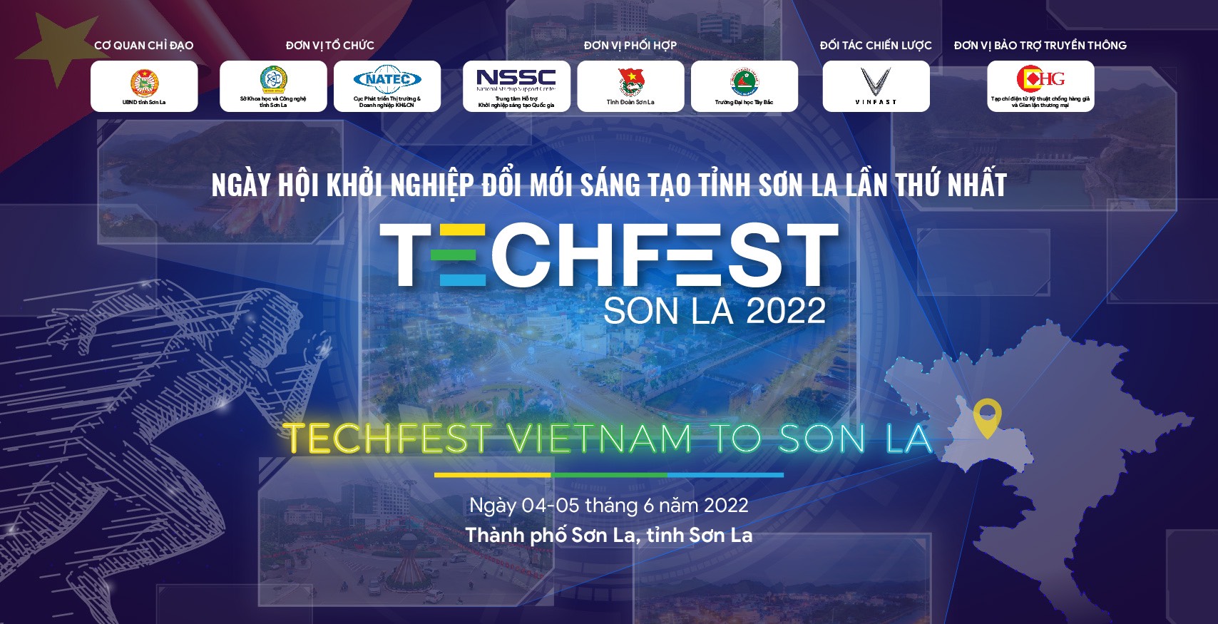 Chương trình Ngày hội Khởi nghiệp đổi mới sáng tạo tỉnh Sơn La (TECHFEST Sơn La 2022).