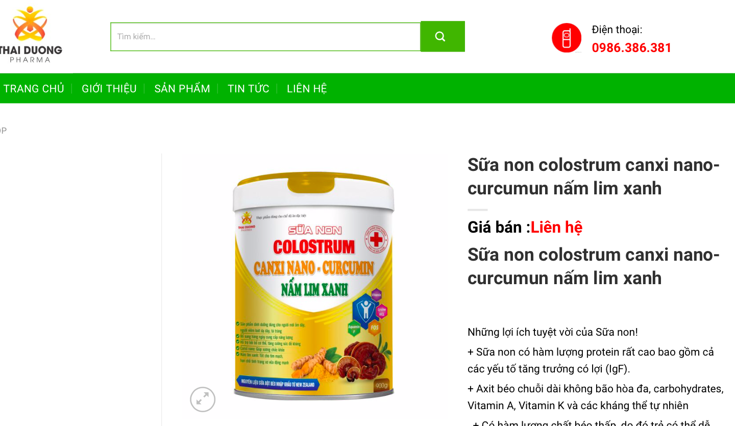 Sữa non Colostrum “nổ” quảng cáo khiến người dùng dễ bị lầm tưởng như thuốc chữa bệnh.