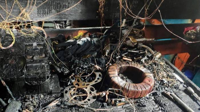 Quảng Trị: Cháy tàu cá thiệt hại hàng trăm triệu đồng