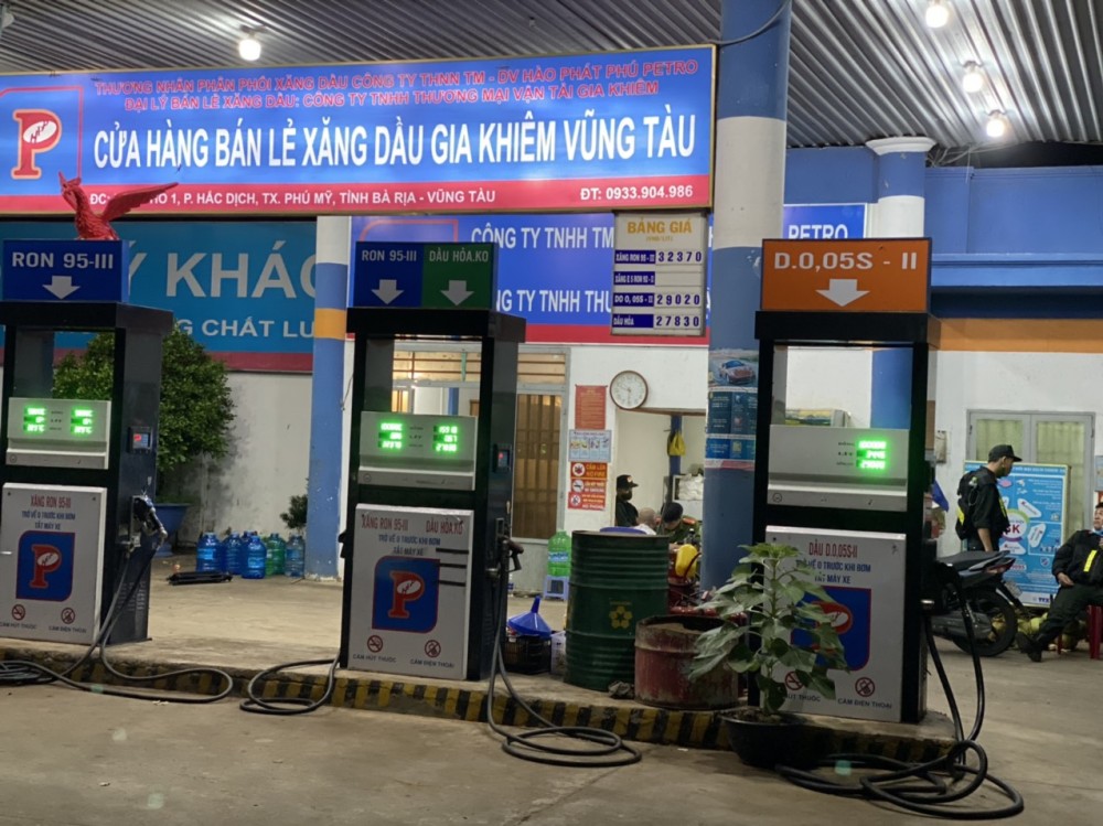 Bà Rịa- Vũng Tàu: Phát hiện hàng triệu lít xăng dầu bị làm giả