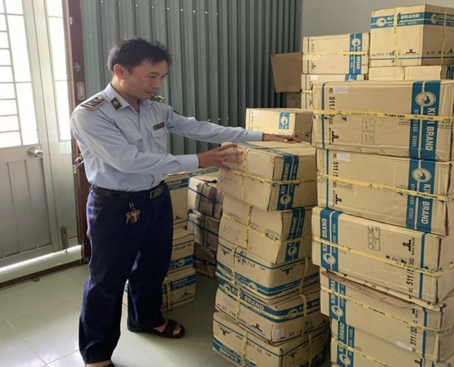 Kiên Giang: Phát hiện gần 24.000 cây dao Thái Lan nhập lậu