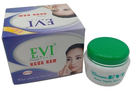 Thu hồi lô kem trị nám không đảm bảo chất lượng EVI Cream