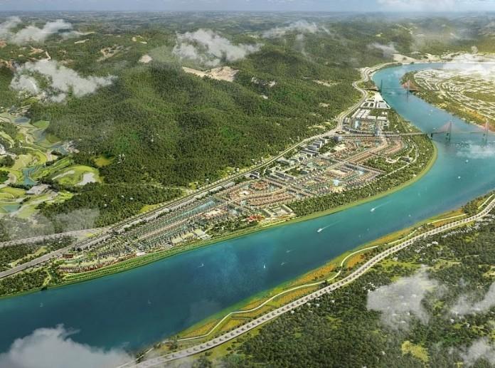 Phối cảnh dự án khu đô thị mới Trung Minh A Hoà Bình (tên thương mại Casa Del Rio Hòa Bình), 1 trong 51 dự án chưa đủ điều kiện huy động vốn, chuyển nhượng và kinh doanh bất động sản)