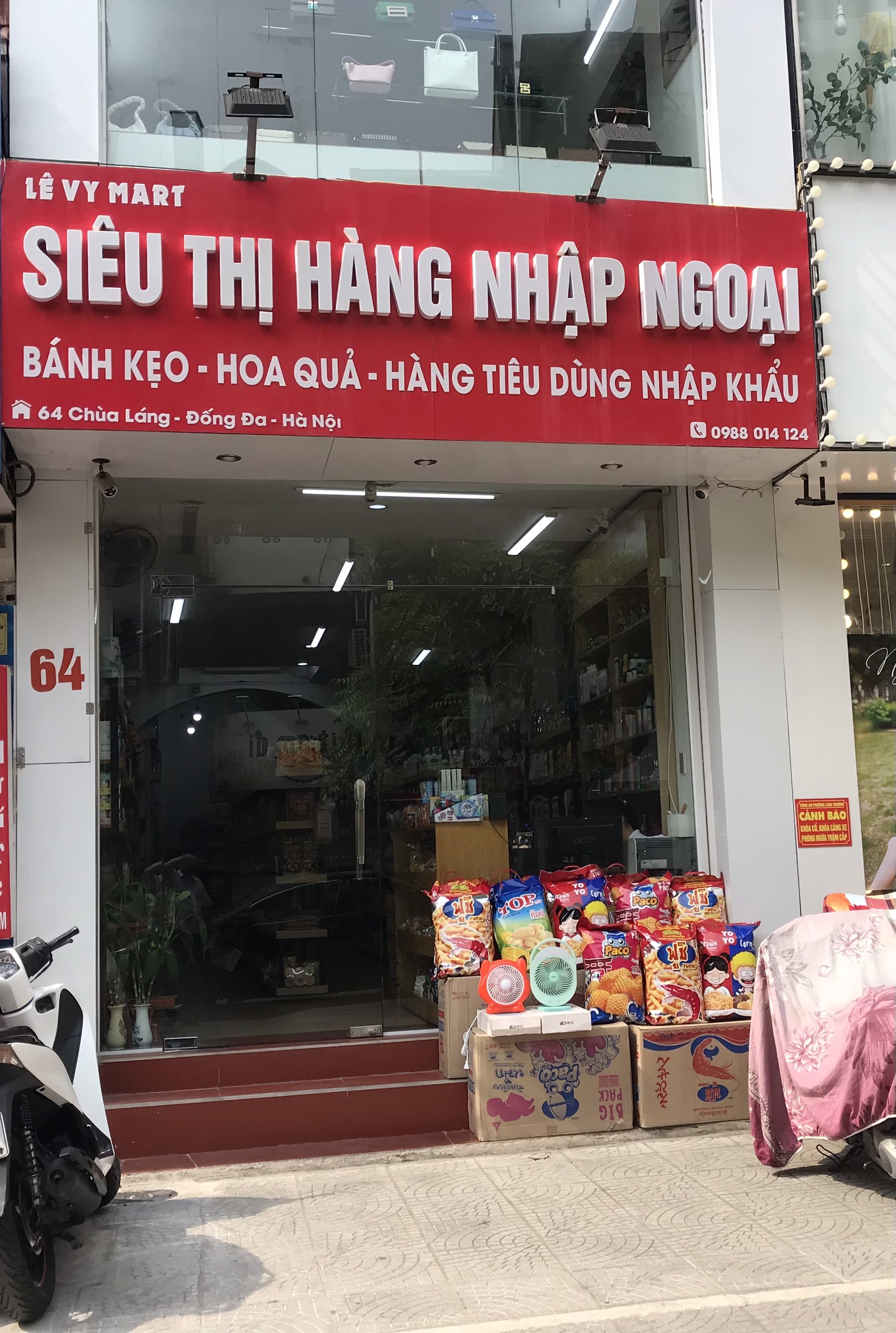 Hà Nội: Nghi vấn hệ thống siêu thị hàng nhập ngoại Lê Vy Mark bán hàng không rõ nguồn gốc xuất xứ