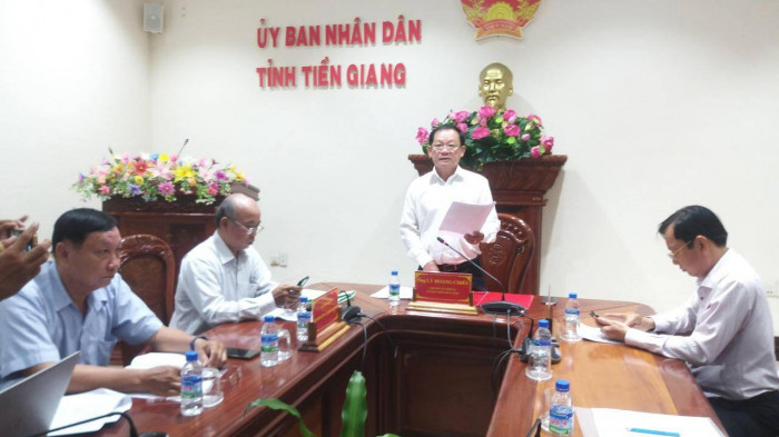 UBND tỉnh Tiền Giang họp báo công bố giá dịch vụ sử dụng đường bộ tại cao tốc Trung Lương - Mỹ Thuận