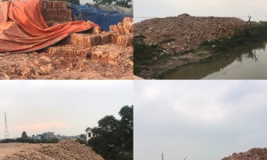 Bắc Giang: Ngang nhiên khai thác tài nguyên khoáng sản trái phép